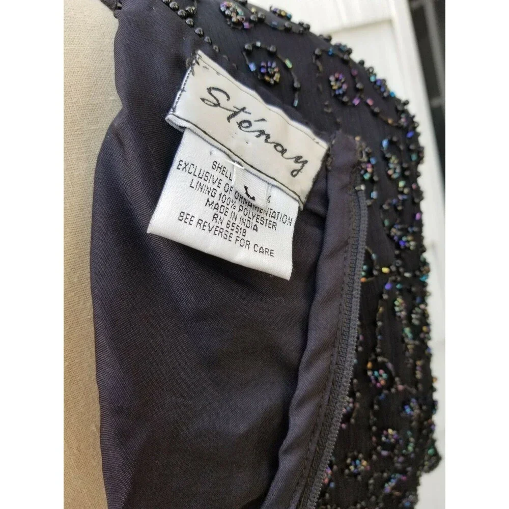 Stenay Beaded Top, Short Sleeve ~ Great for any Occasion ~ Size Large - Picture 5 of 5
